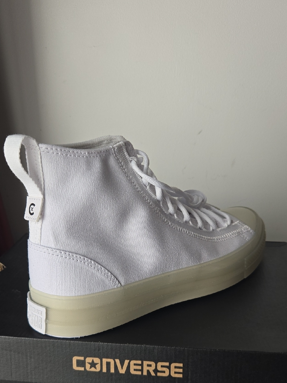 Converse CTAS CX EXP2 HI  White Mens US 10 - Picture 3 of 6